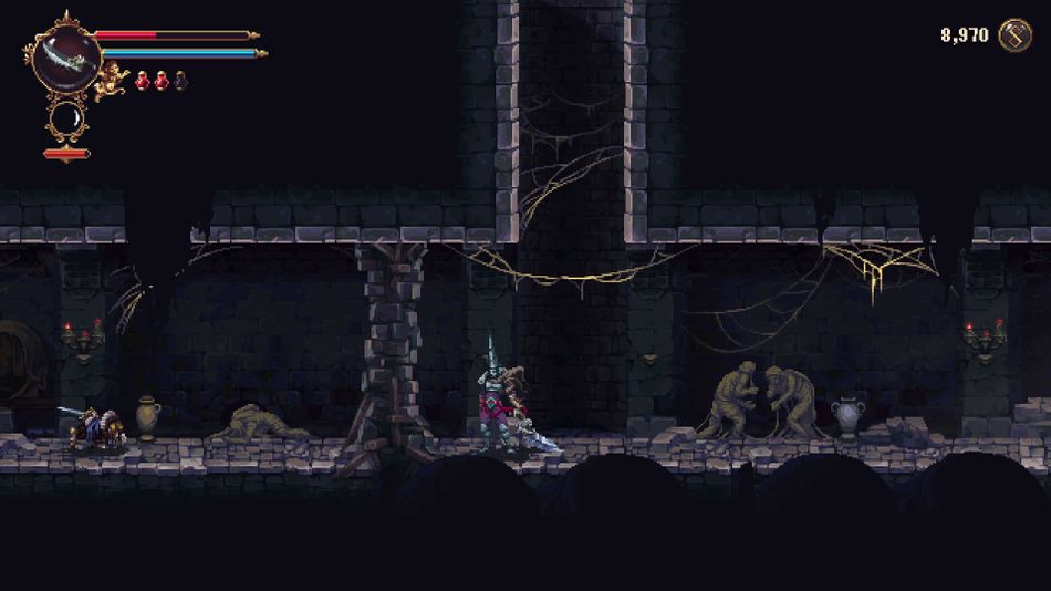 Blasphemous 2 - An obvious example of a breakable wall