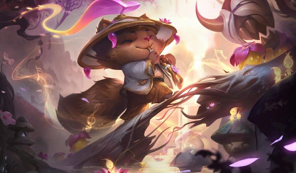 Prestige Spirit Blossom Teemo splash art
