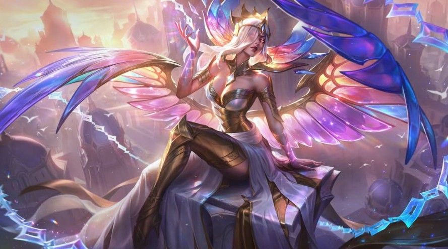 Prestige Veiled Lady Morgana splash art