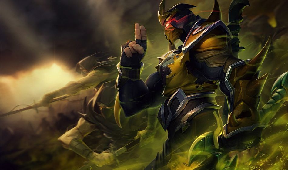 Yellow Jacket Shen splash art
