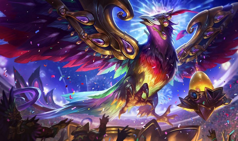 Festival Queen Anivia splash art