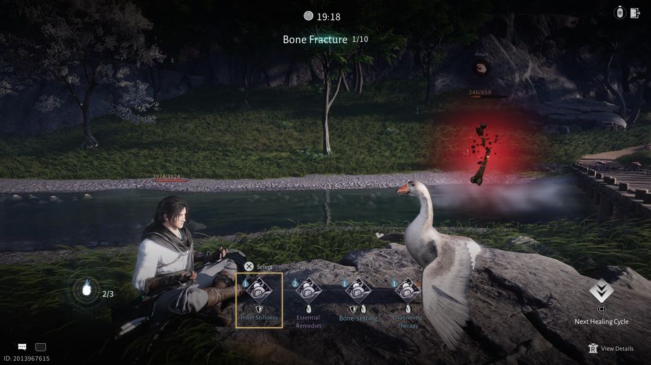 Where Winds Meet: a sick goose