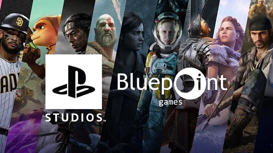 bluepoint games and ps studios logo