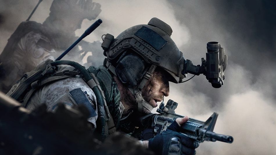 call of duty screenshot showing modern american soldier