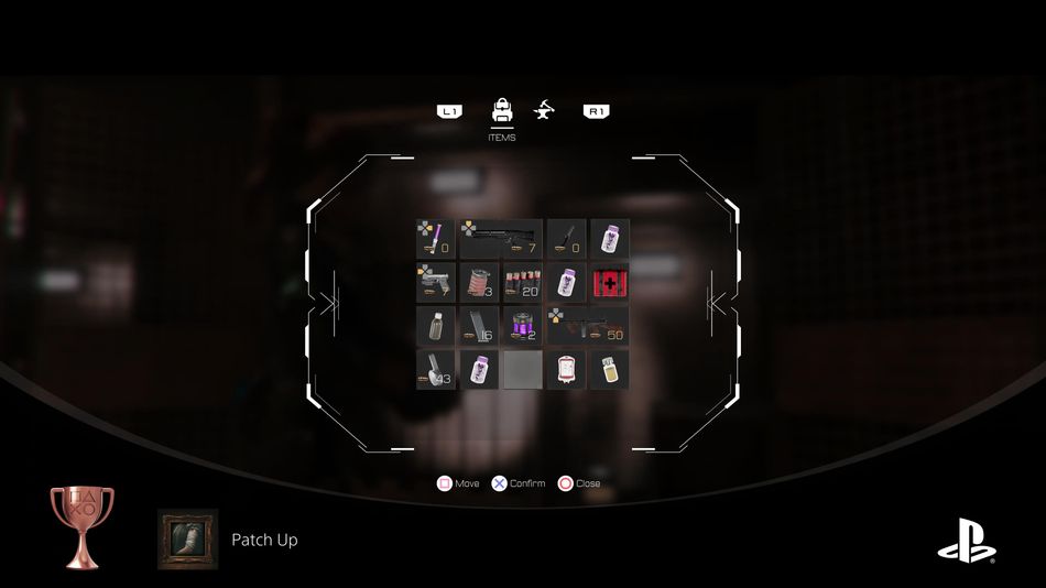 Code Violet: RE-like inventory