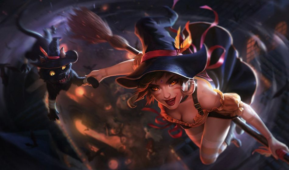 Bewitching Nidalee splash art