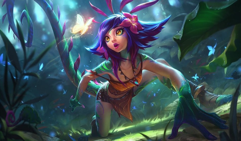 Neeko base splash art
