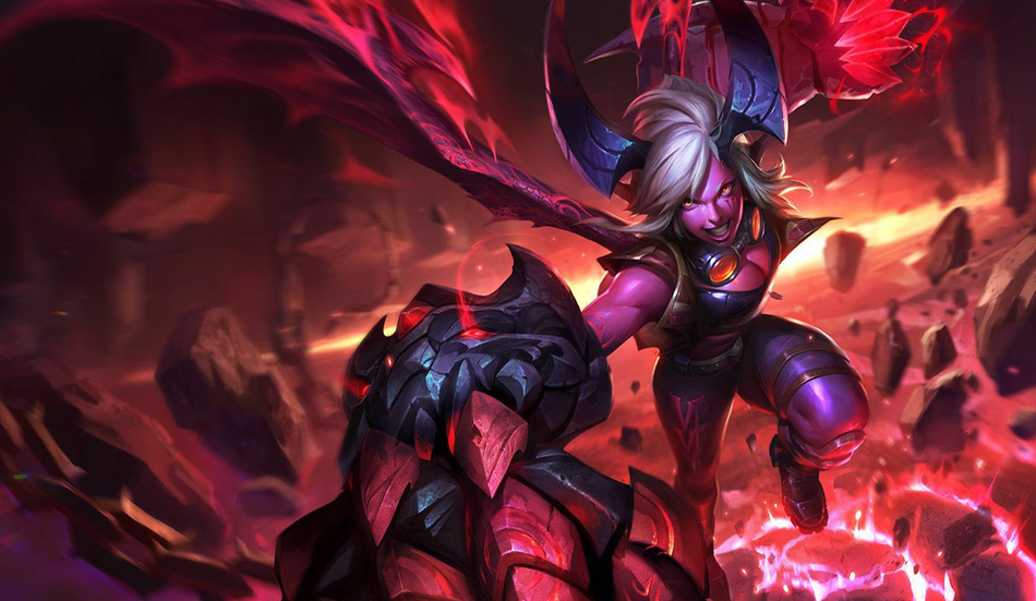 Demon Vi splash art