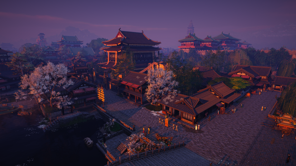 Where Winds Meet - The main city is a sight to behold, brimming with interesting NPCs and quests