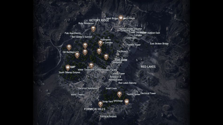 Mushroom location in Dam Battlegrounds in ARC Raiders.