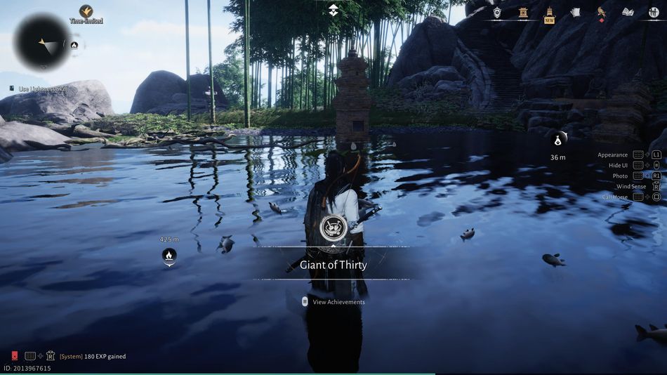 Where Winds Meet: Once the achievement is unlocked, it will pop-up on the screen