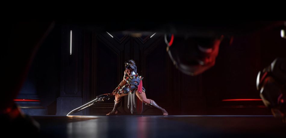 Vendetta and Doomfist fight over the throne