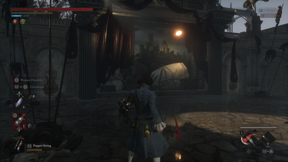 Lies of P: White Lady boss arena is a theatre stage