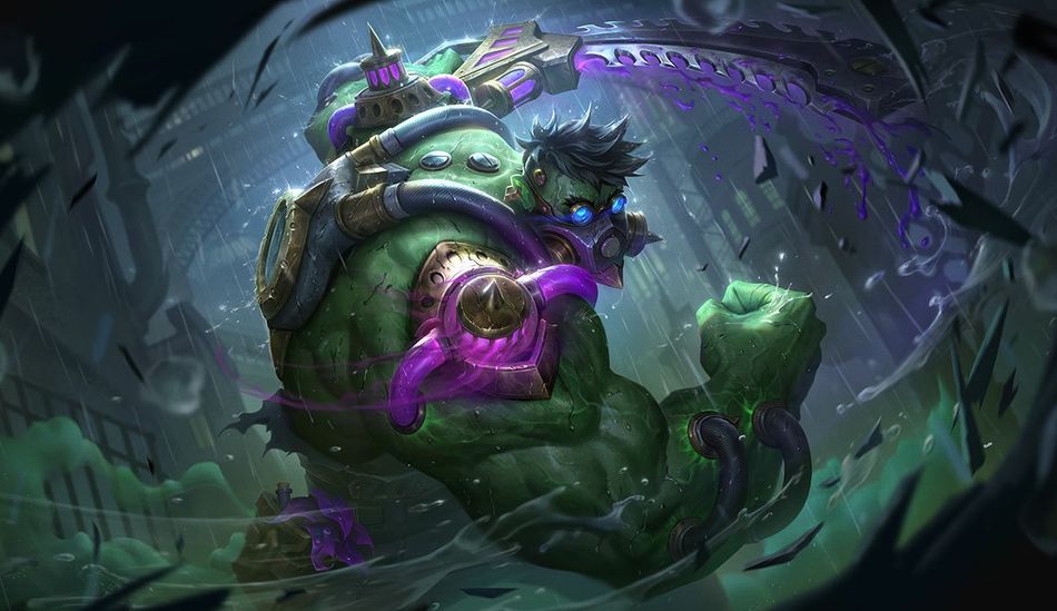 Toxic Dr. Mundo splash art