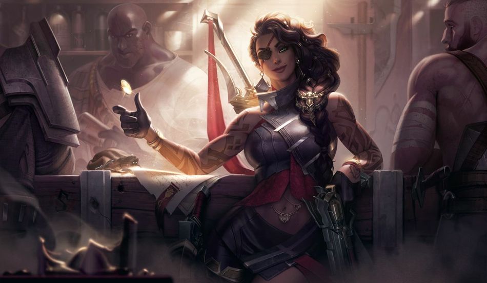 Samira base splash art