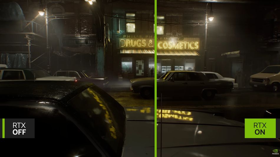 Resident Evil Requiem Path Tracing comparison