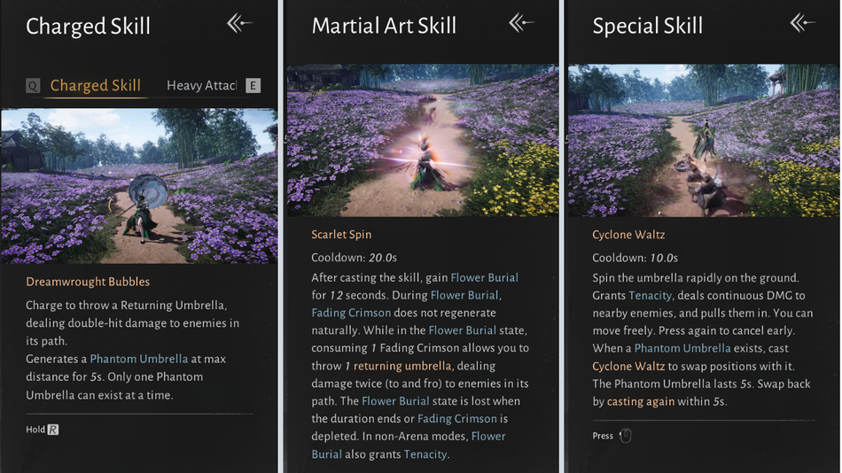Everspring Umbrella Martial Art skills