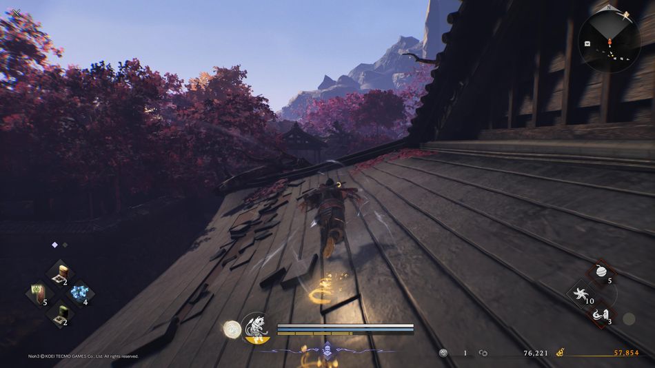 Nioh 3: Ninja moves really fast