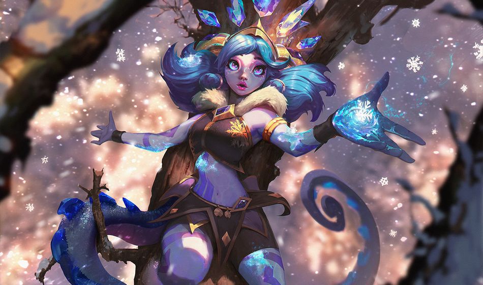 Winter Wonder Neeko splash art