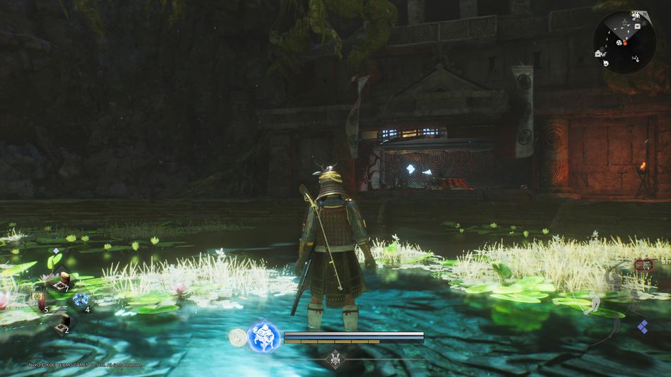 Nioh 3: You can change appearance inside the building with the stamp