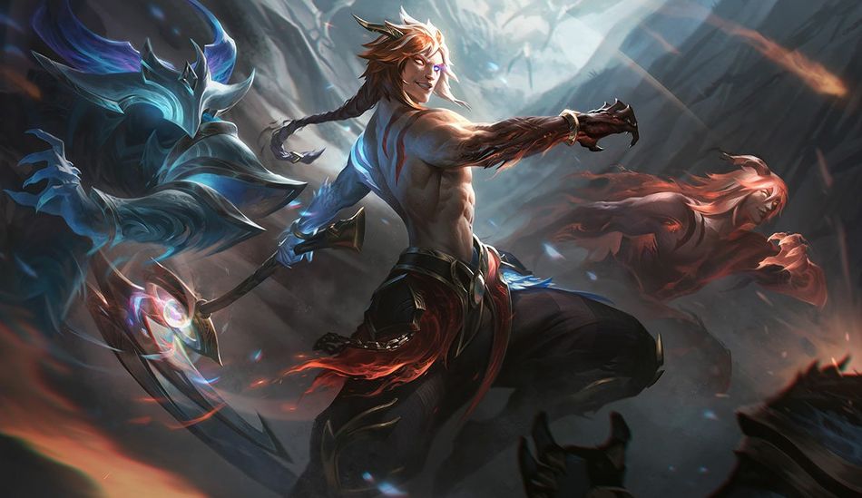 Nightbringer Kayn splash art