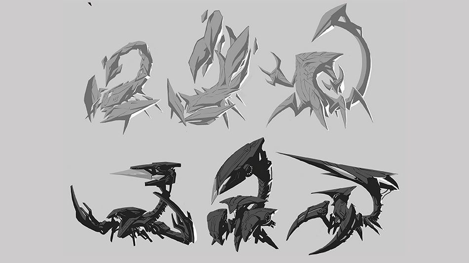 League of Legends - Non-traditional Skarner Concept Art
