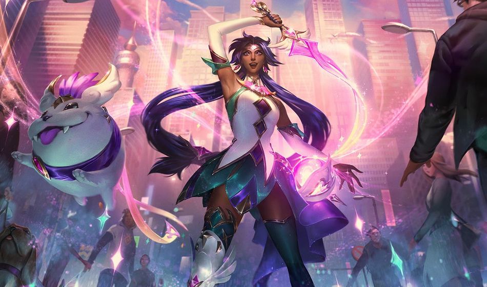 Star Guardian Nilah splash art