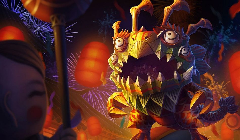 Lion Dance Kog'Maw splash art
