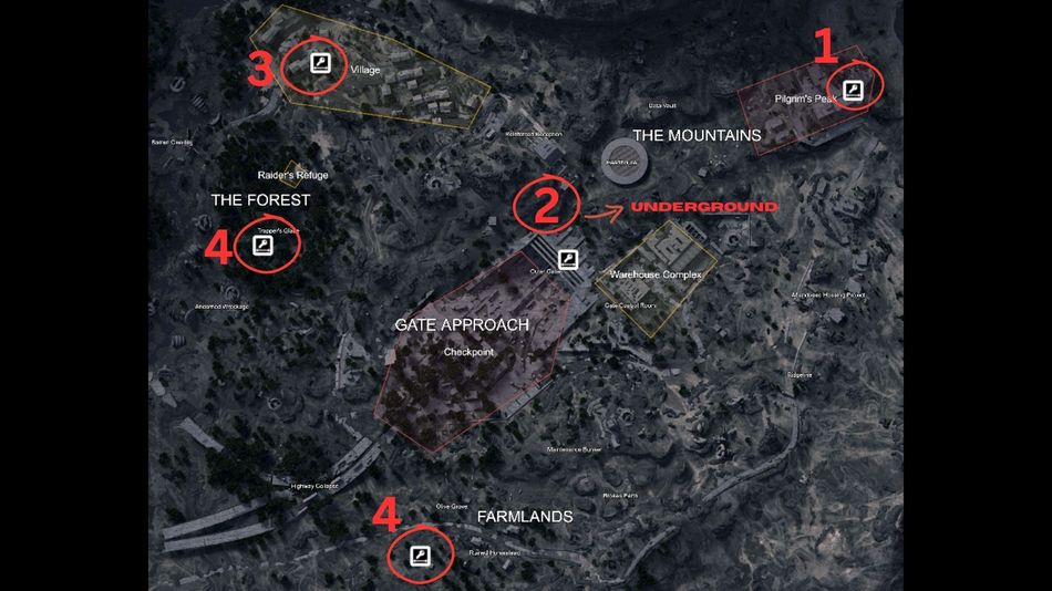 All Key Room Locations on Blue Gate