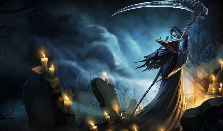 Grim Reaper Karthus splash art