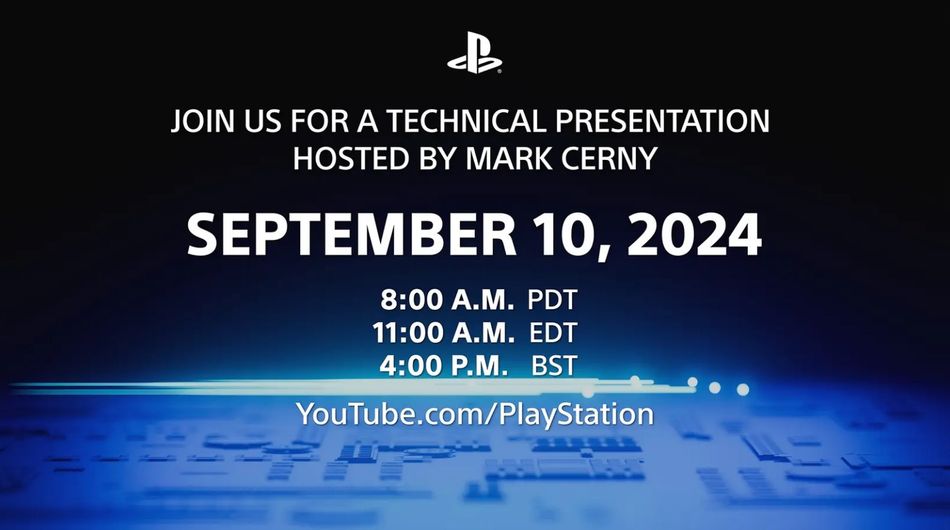 PlayStation 5 Technical Presentation start times
