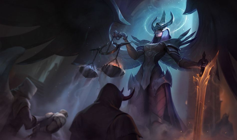 Judgement Kayle splash art