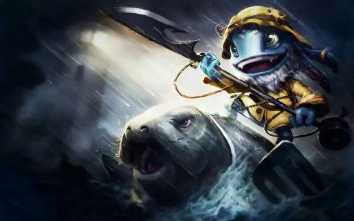 Fisherman Fizz splash art