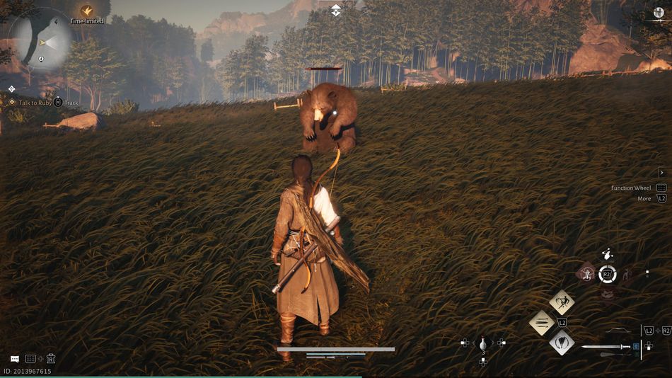 Where Winds Meet: Bears are very dangerous yet very easy to defeat if you use the Tai Chi skill