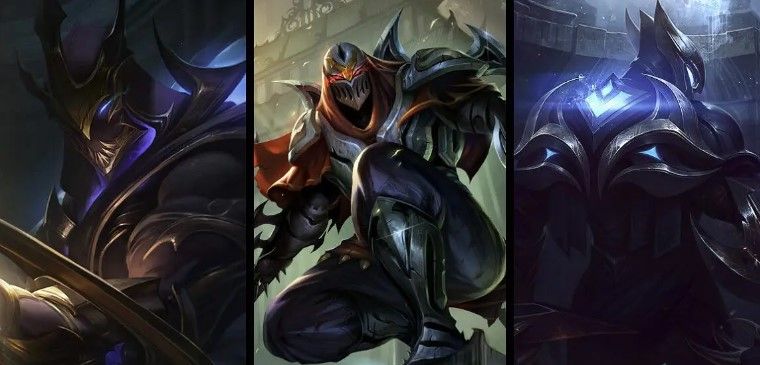 Zed has mastered all the forbidden techniques to destroy anything he sees as a threat to him
