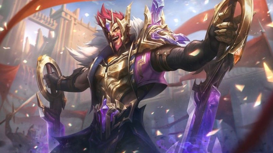 Victorious Draven splash art