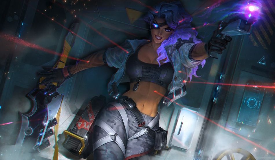 PsyOps Samira splash art