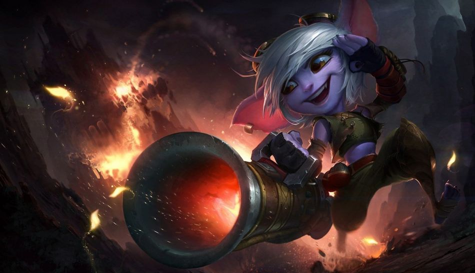 Tristana base splash art