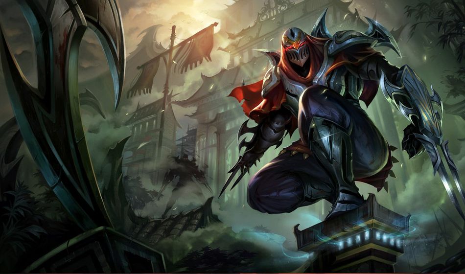 Zed base splash art