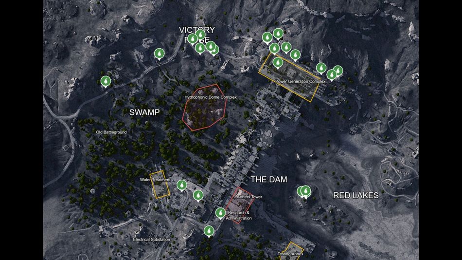 All Prickly Pear Spawns on Dam Battlegrounds in ARC Raiders