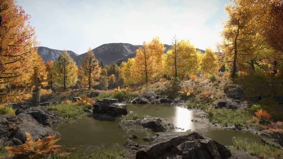 The Tatras is a new map in Expeditions: A MudRunner game