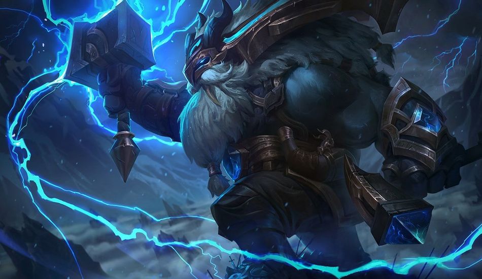 Thunder Lord Ornn splash art