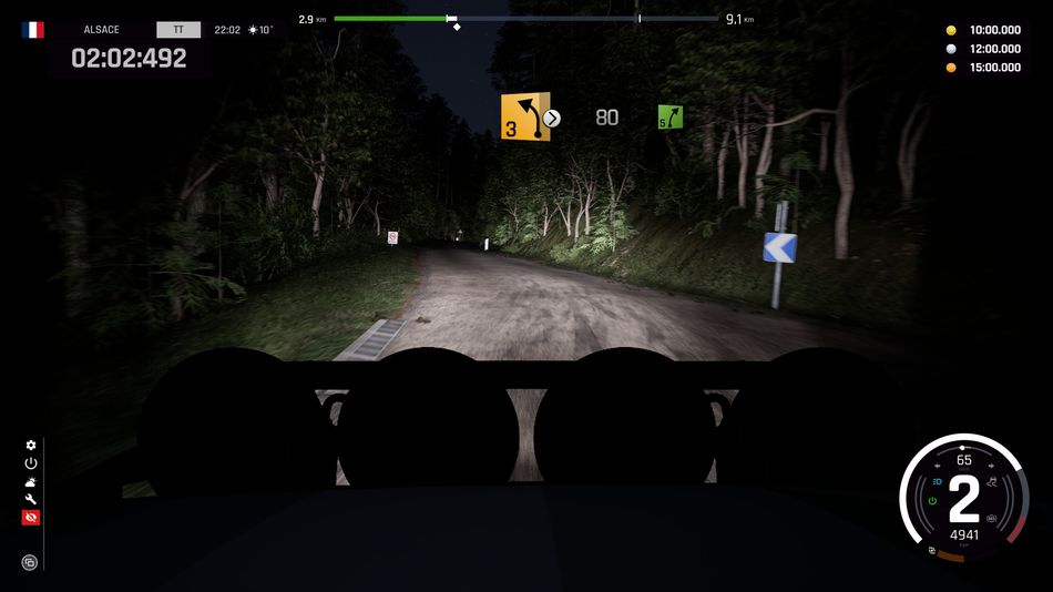Assetto Corsa is nail-biting at times, especially during the night