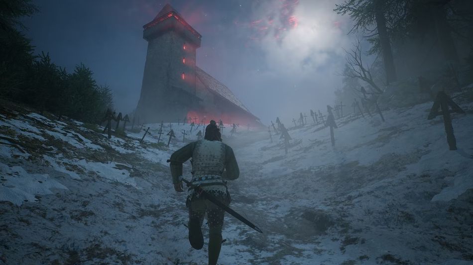 Blood of Dawnwalker art direction is continuing to give us strong Witcher vibes