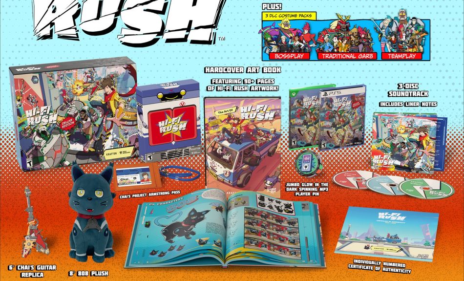 The Project Armstrong Edition includes an 808 plush, guitar replica, 90+ page art book, and three-disc soundtrack