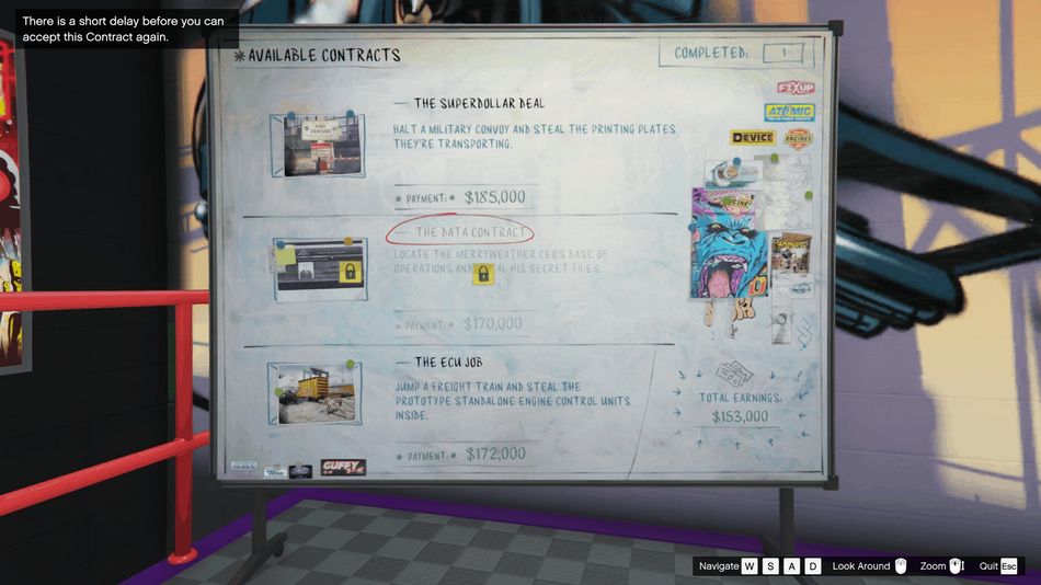 Complete your daily Auto Shop contracts for quick money in GTA Online.