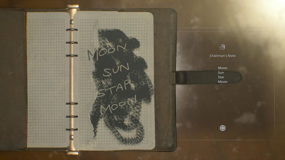 Resident Evil: Requiem – The combination is hidden inside the notebook