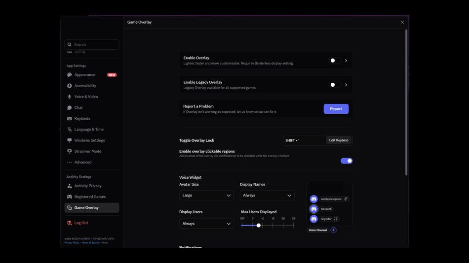 Disabling your game overlay in Discord solves the mouse input issue in Marathon Server Slam.