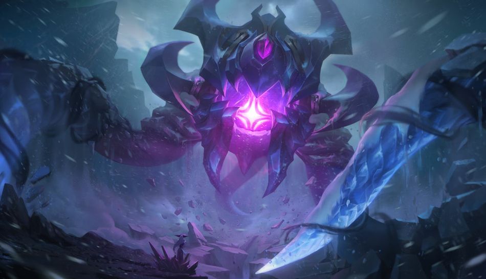 Blackfrost Vel'Koz splash art