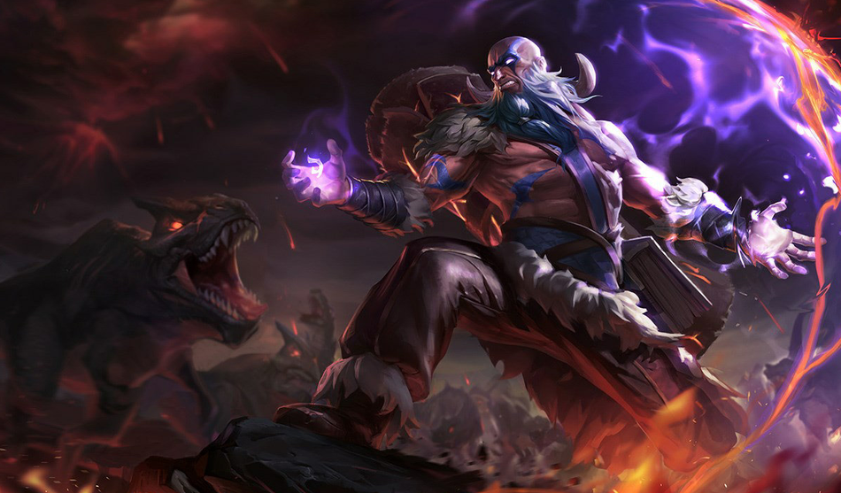 Tribal Ryze splash art